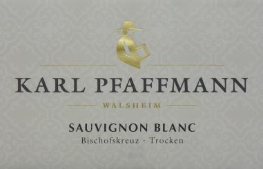 Karl Pfaffmann SAUVIGNON BLANC  trocken Qualitätswein 
