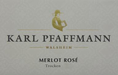 Karl Pfaffmann MERLOT ROSÉ TROCKEN 
