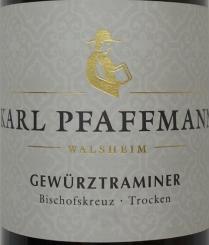 Karl Pfaffmann Gewürztraminer trocken, Nußdorfer Bischofskreuz 