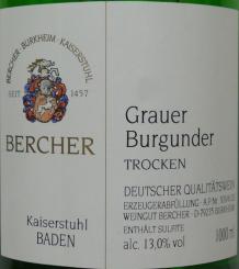 Wein Shop | Weingut Bercher Spätburgunder Rosé trocken - 1,0 -Ltrfl. -  badischer rosé | online kaufen bestellen