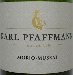 Karl Pfaffmann MORIO-MUSKAT  1,0-Ltrfl. 