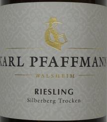 Karl Pfaffmann Riesling trocken, Walsheimer Silberberg - Ortswein 