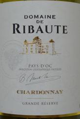 Domaine De Ribaute VdP D'OC Chardonnay 