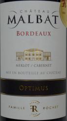 Château Malbat "OPTIMUS"  Bordeaux trocken 