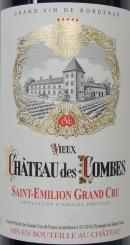 Château des Combes, Saint- Emilion Grand Cru 