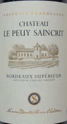 Château Le Peuy Saincrit - Bordeaux Supérieur 