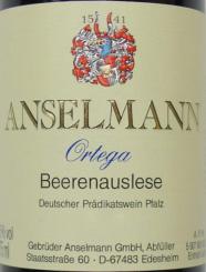 Weingut Werner Anselmann Beerenauslese ORTEGA- Rebe 