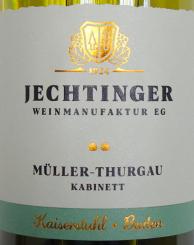 Jechtinger Müller-Thurgau Kabinett,  fruchtig-mild 
