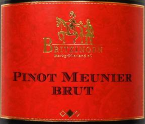 Britzingen Sekt - Pinot Meunier Brut - Blanc de Noirs -Flaschengärung- 