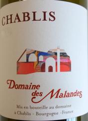 Chablis, Domaine des Malandes 