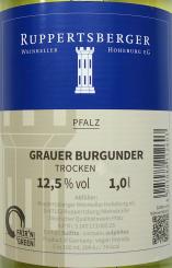 Ruppertsberger Grauer Burgunder trocken 1,0-Ltrfl. 
