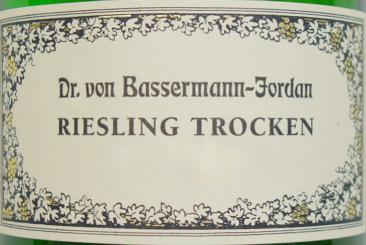 Dr. von Bassermann-Jordan Riesling trocken - 1,0-Ltrfl. 