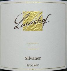 Weingut Lucashof Silvaner trocken Qualitätswein *Gutsabfüllung* 1,0 Literfl. 