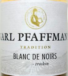 Karl Pfaffmann BLANC DE NOIRS  trocken - Spätburgunder Traube 