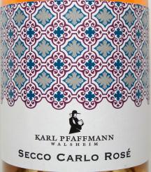 Karl Pfaffmann Secco "Carlo" Rosé trocken 